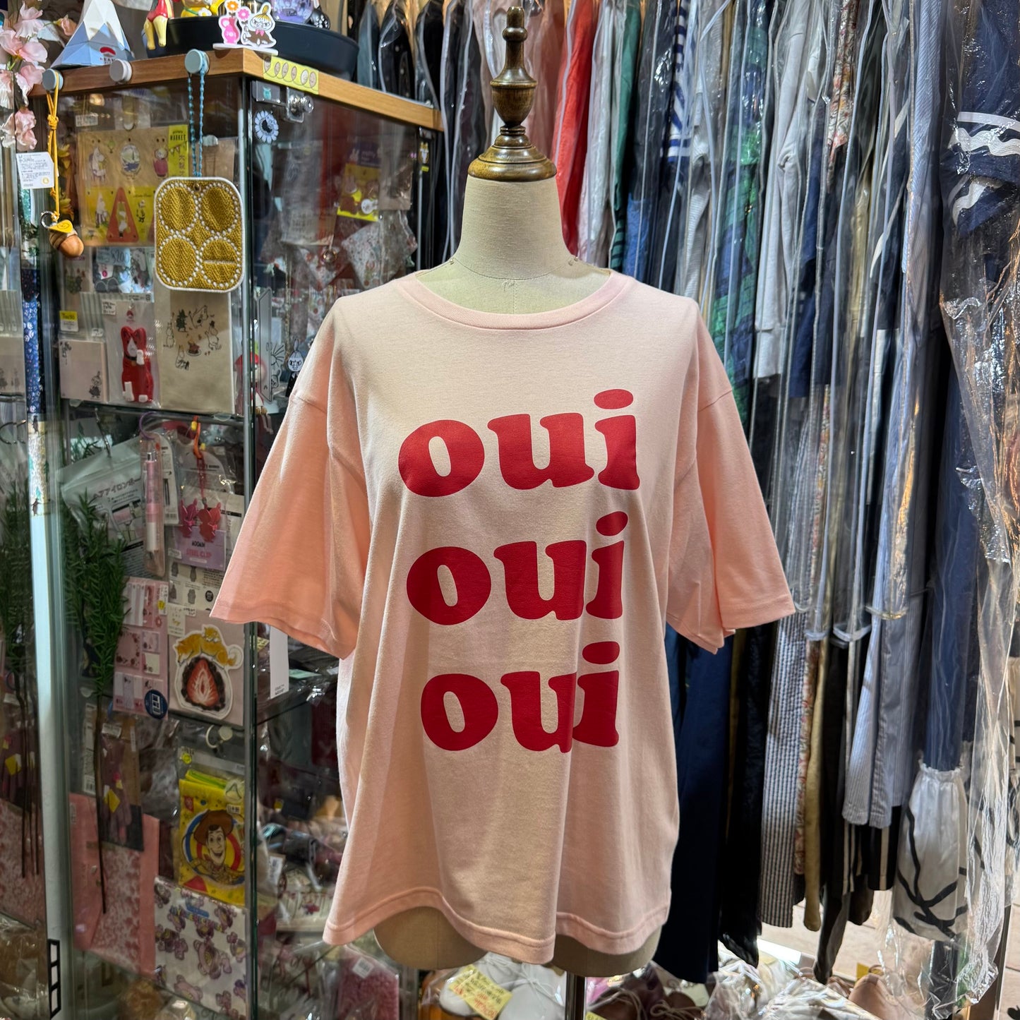 Ichi French Oui T-shirt, 2 Colors, made in Bangladesh