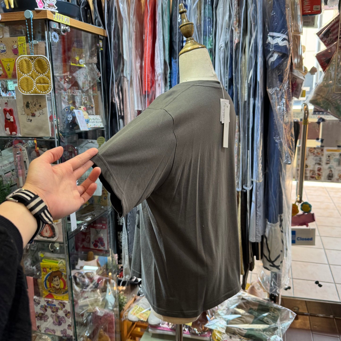 Ichi French non Charcoal T-shirt, made in Bangladesh