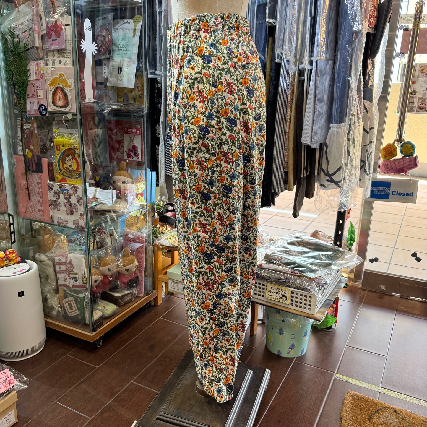 Ichi ANTIQUITES X Liberty London Pants, made in Japan
