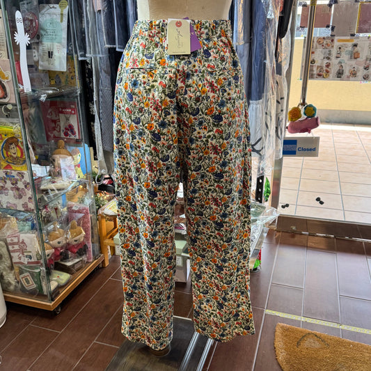 Sale- Ichi ANTIQUITES X Liberty London Pants, made in Japan