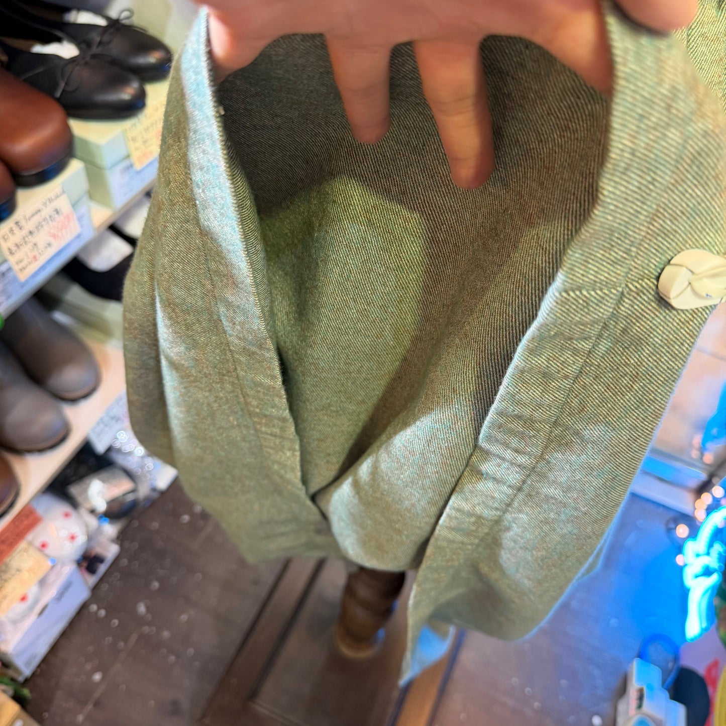 VM Cotton Grey Skirt, made in Japan