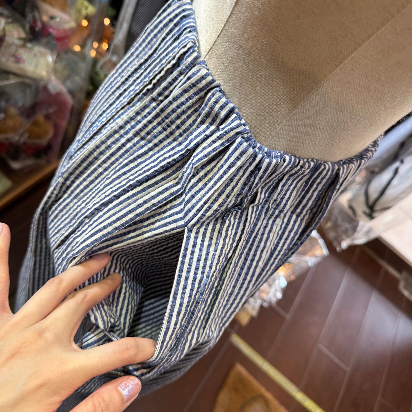 Ina Striped Skirt, made in Japan