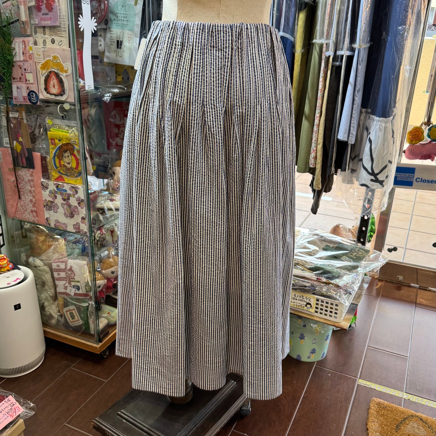 Ina Striped Skirt, made in Japan