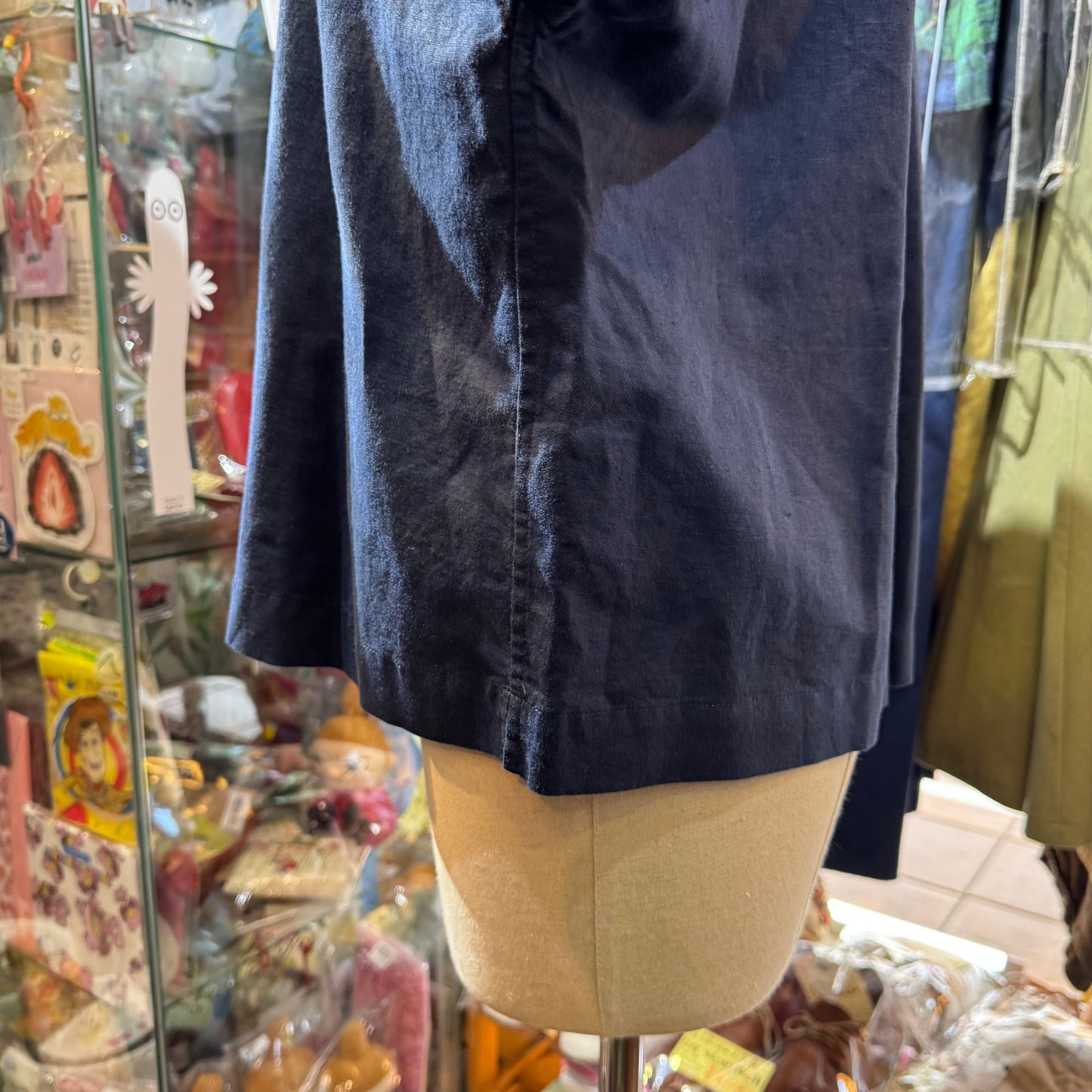 La marine Française Linen Navy Shirt