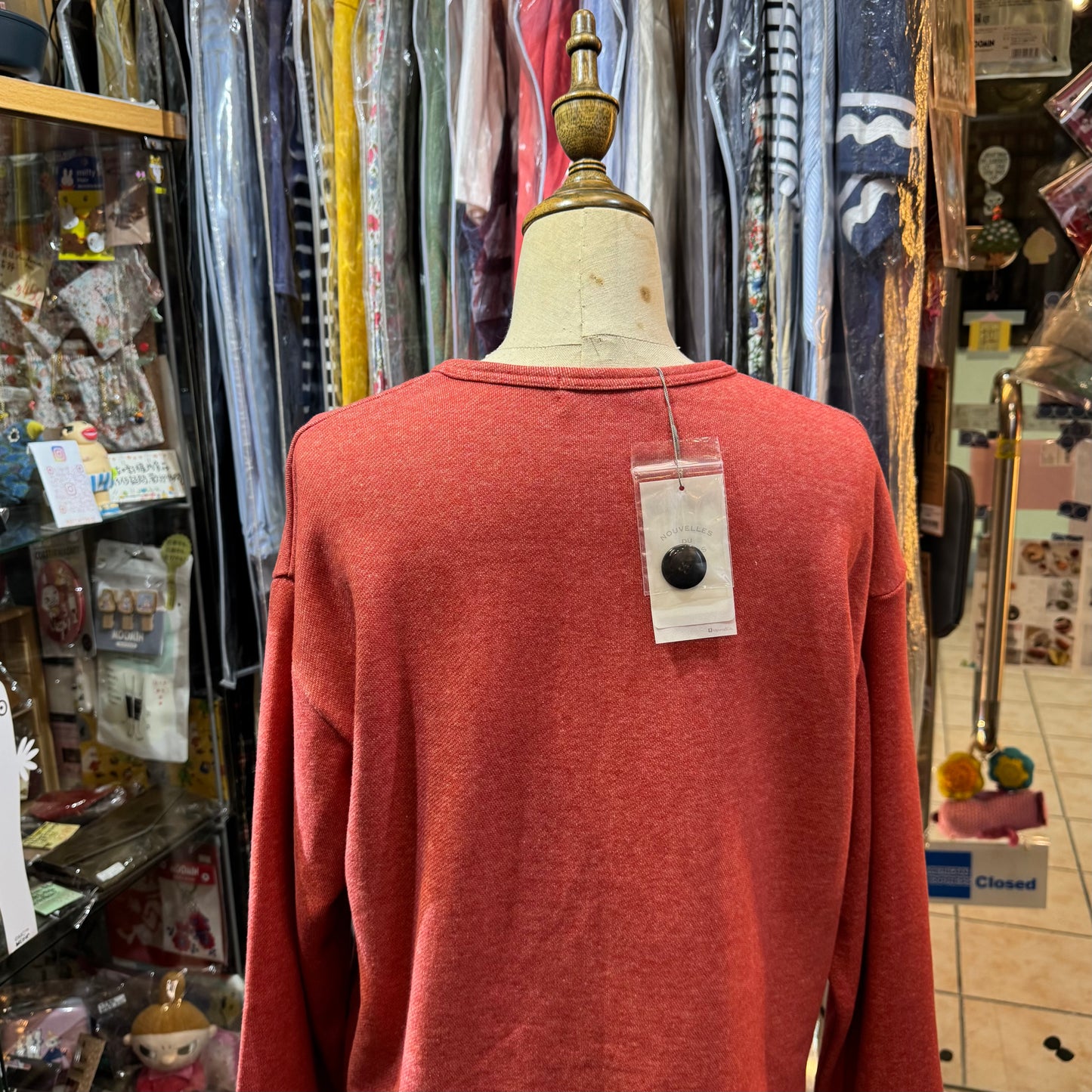 Nouvelles du Paradis Brick Cardigan, made in Japan