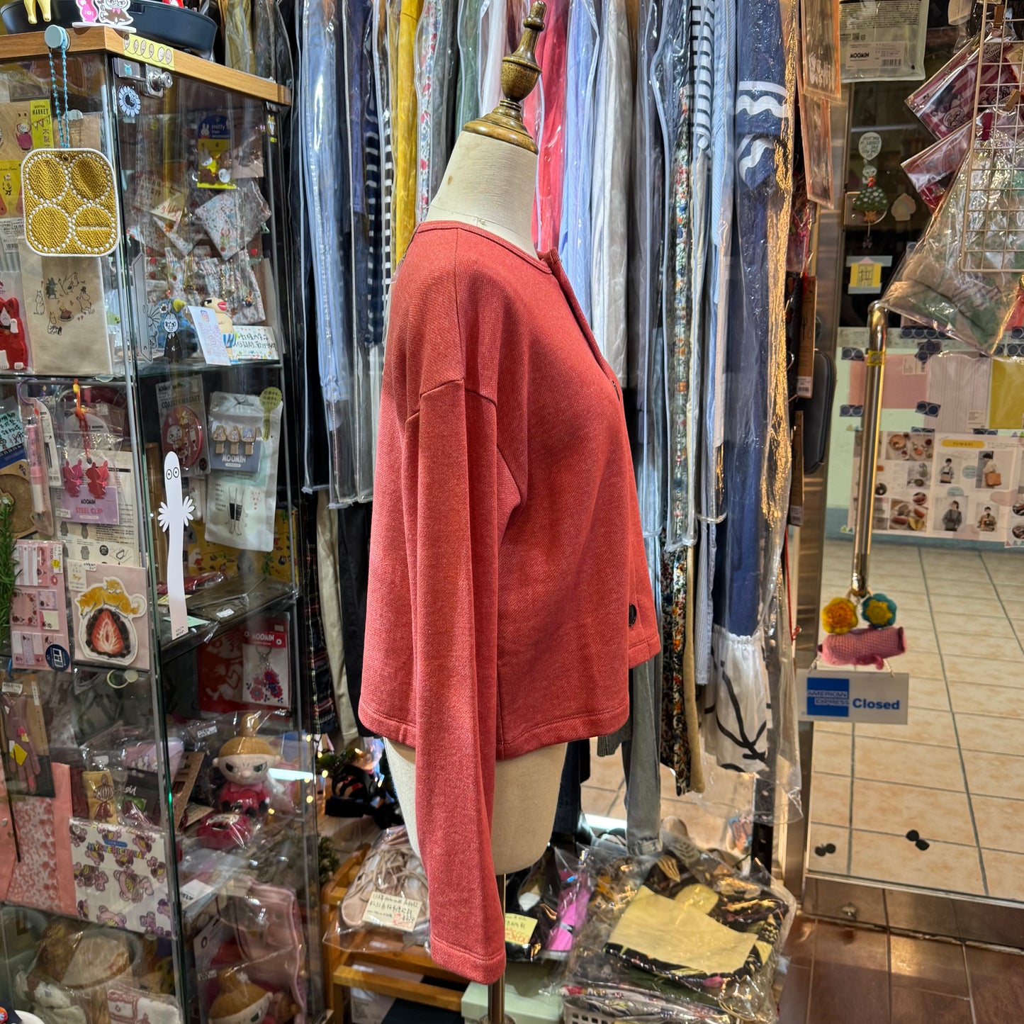 Nouvelles du Paradis Brick Cardigan, made in Japan