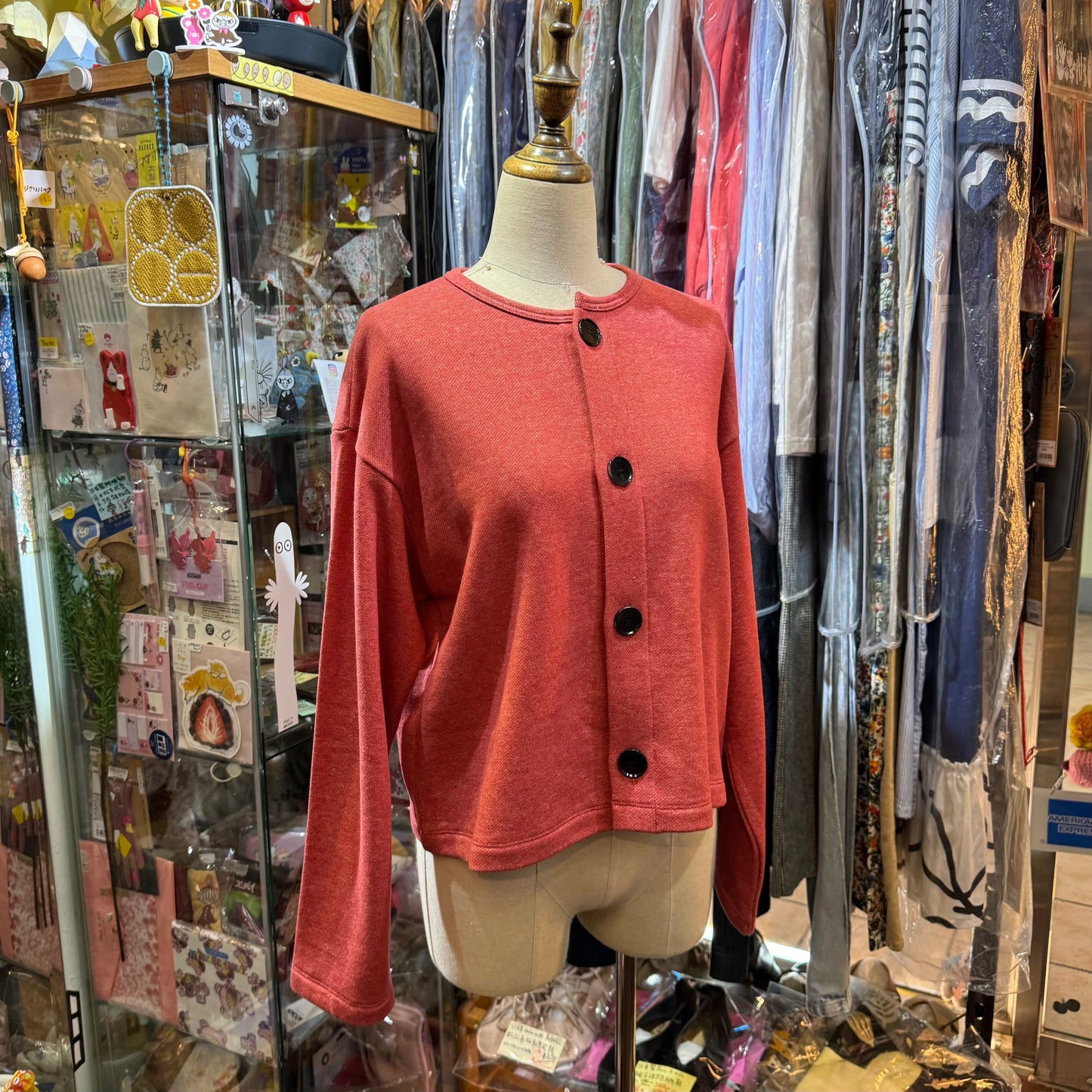 Nouvelles du Paradis Brick Cardigan, made in Japan