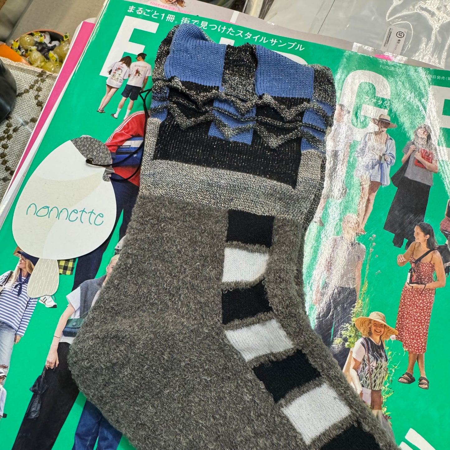 Nannette Wool Socks, 2 Colors, made in Japan