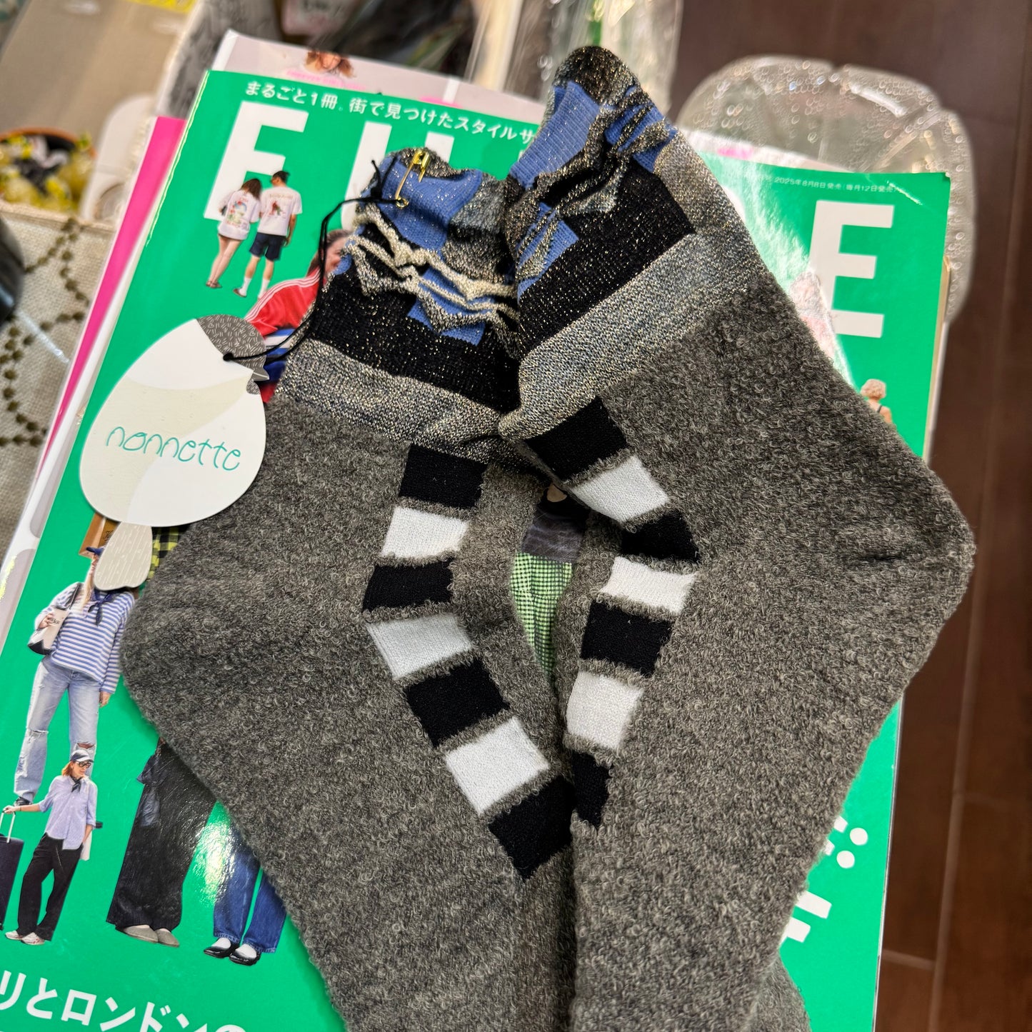 Nannette Wool Socks, 2 Colors, made in Japan