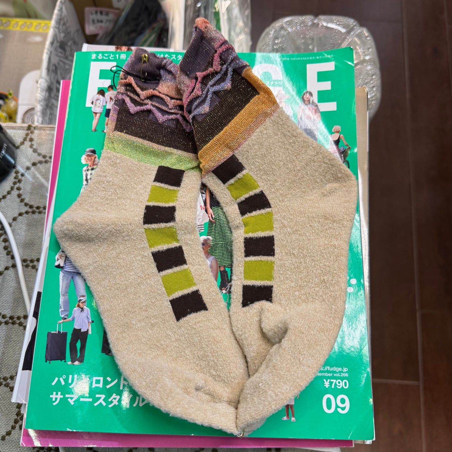 Nannette Wool Socks, 2 Colors, made in Japan