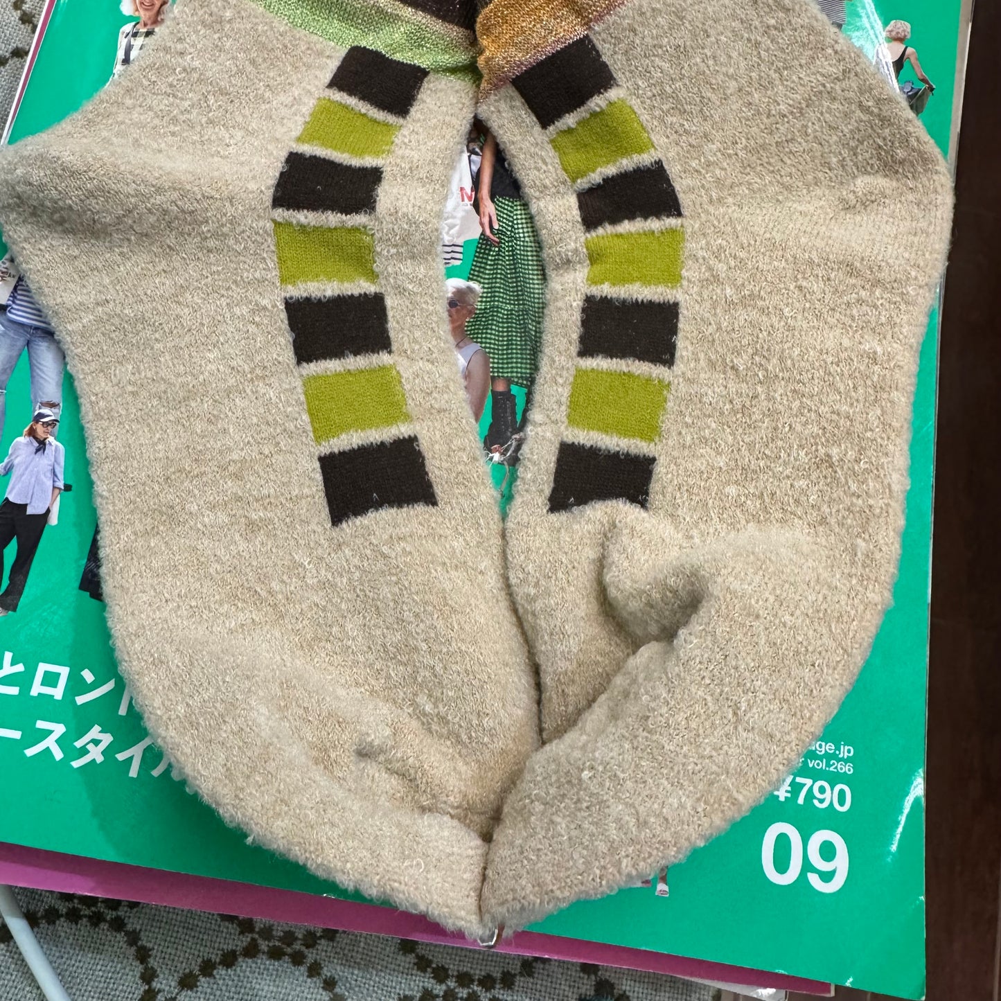 Nannette Wool Socks, 2 Colors, made in Japan