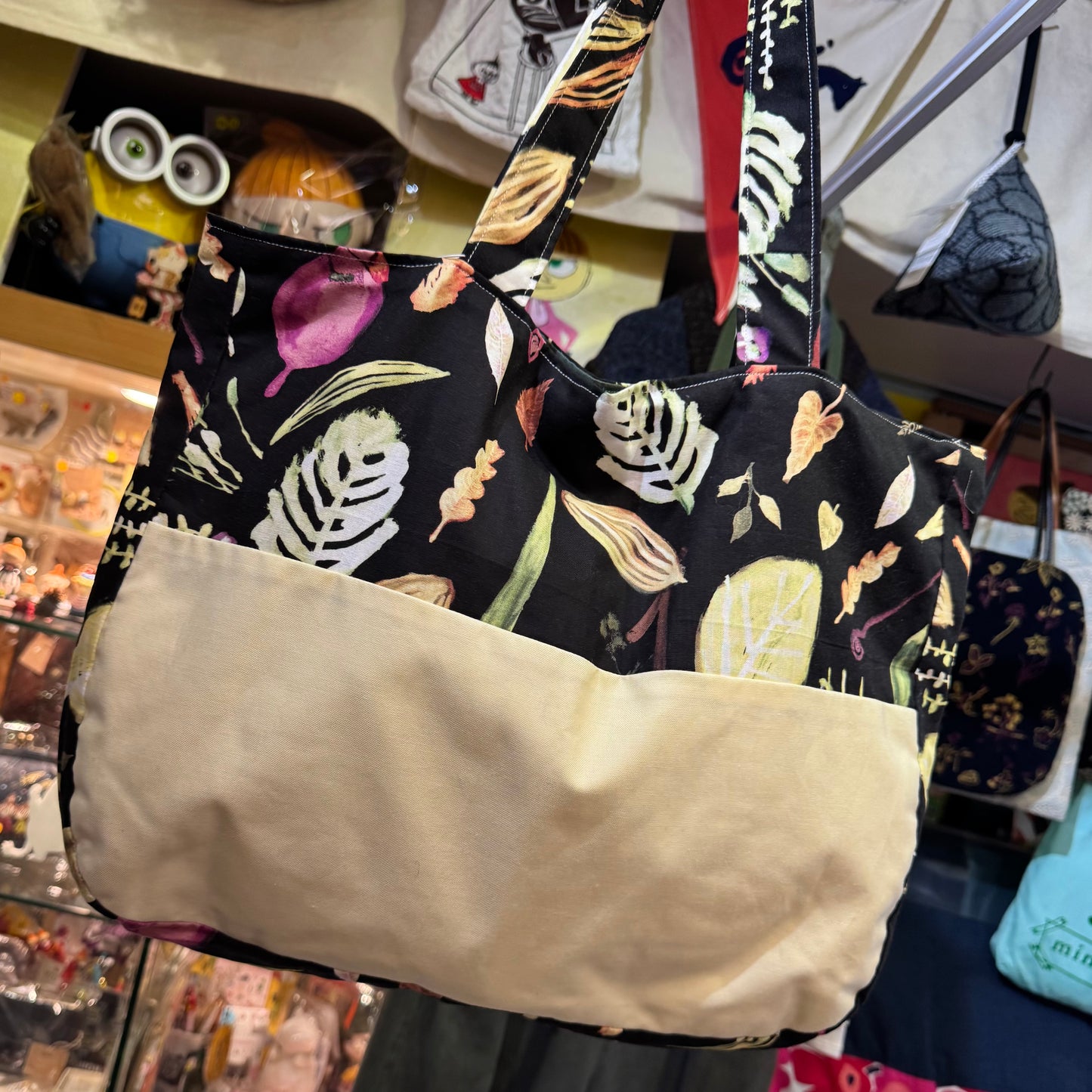 Handmade Vegetables Tote Bag, Fabric from Japan