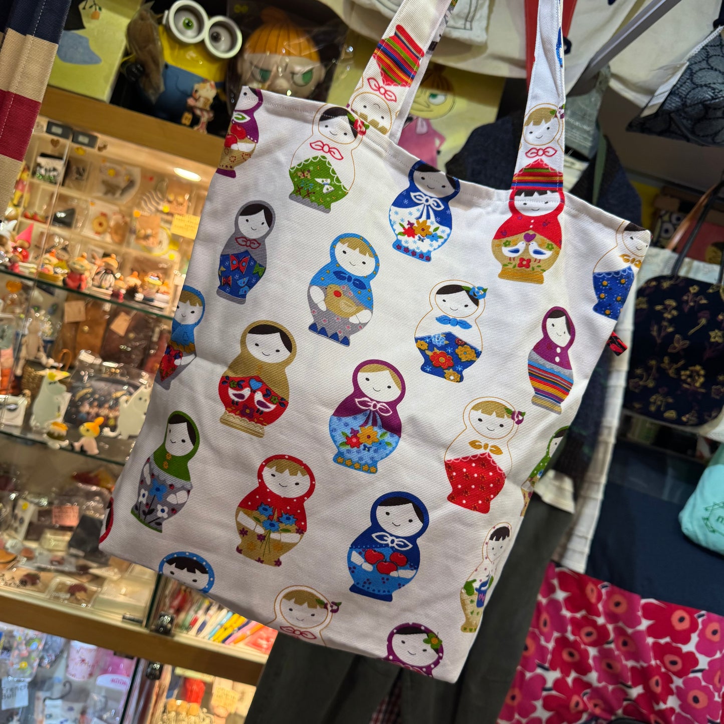 Handmade Dolls Prints Tote Bag