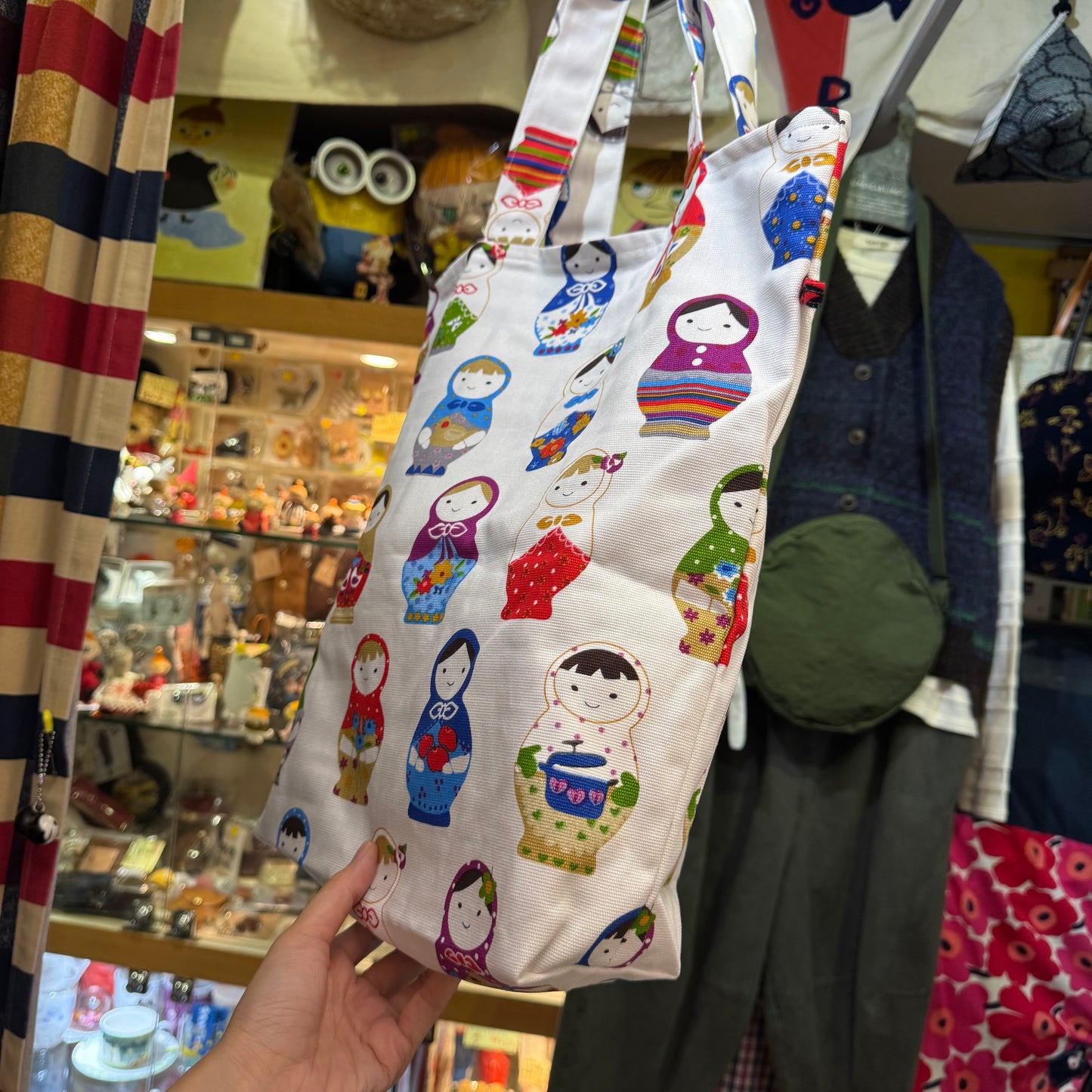 Handmade Dolls Prints Tote Bag