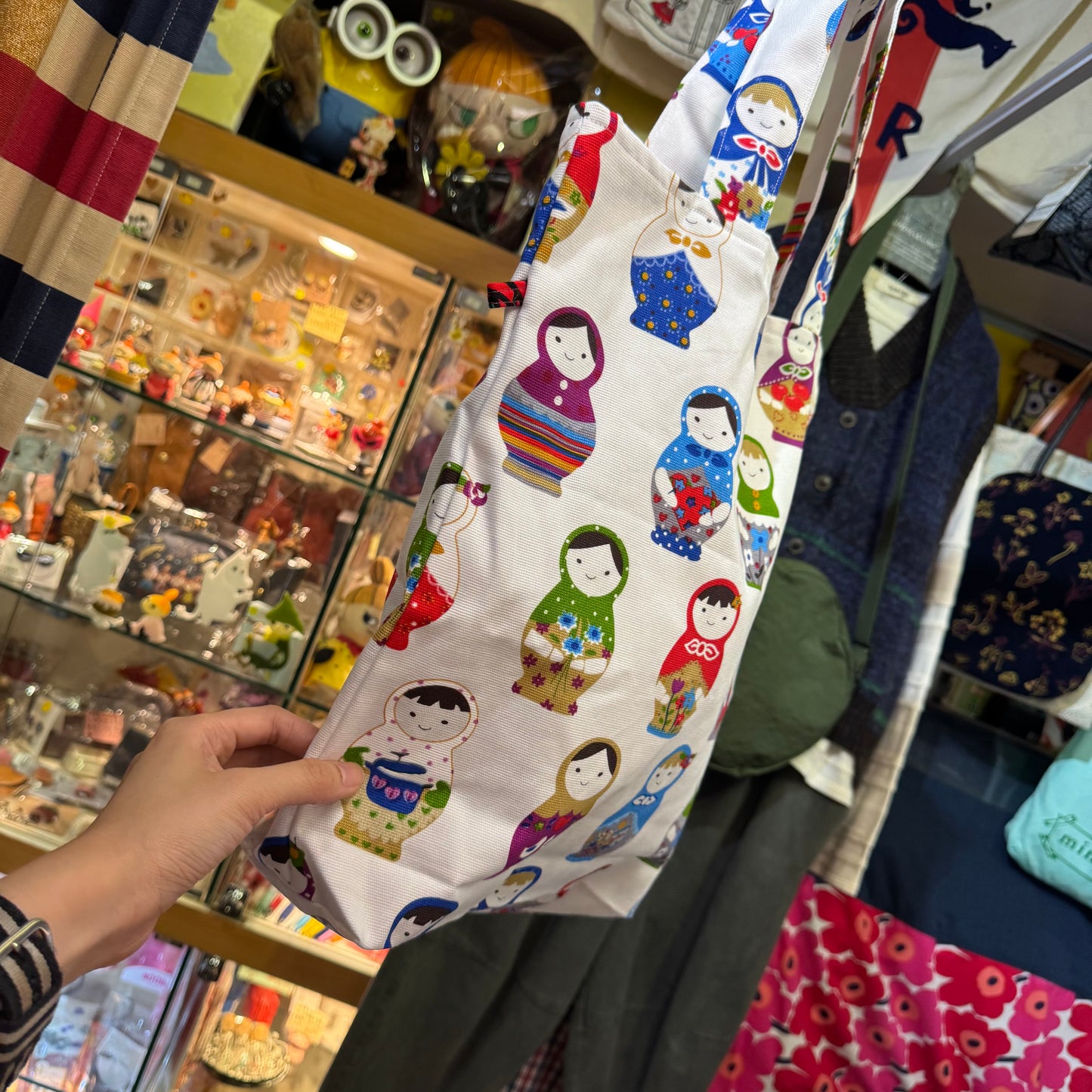 Handmade Dolls Prints Tote Bag