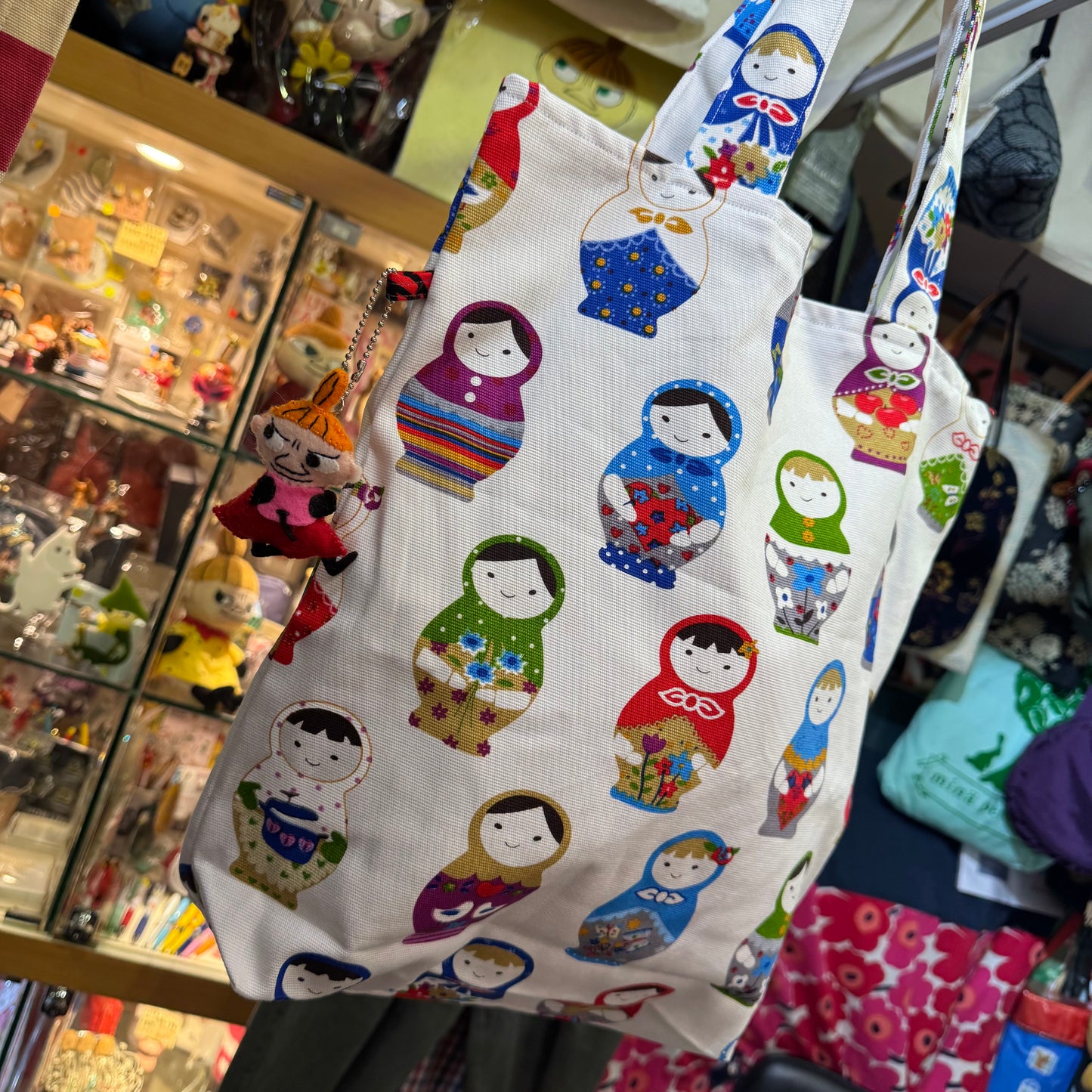 Handmade Dolls Prints Tote Bag