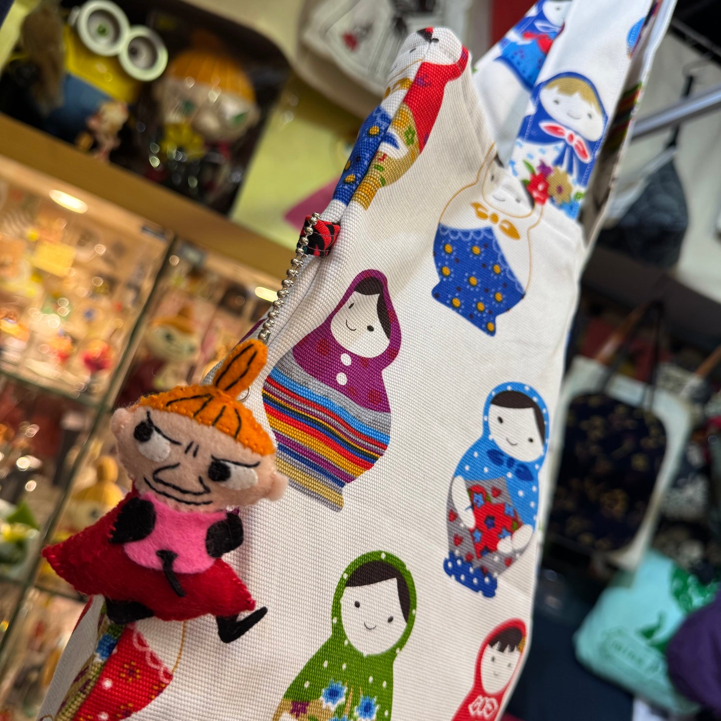 Handmade Dolls Prints Tote Bag