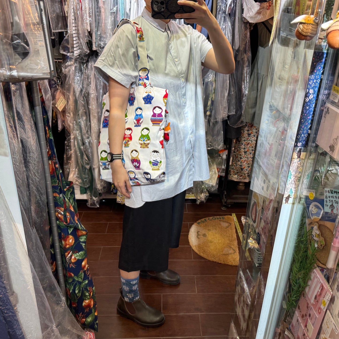 Handmade Dolls Prints Tote Bag