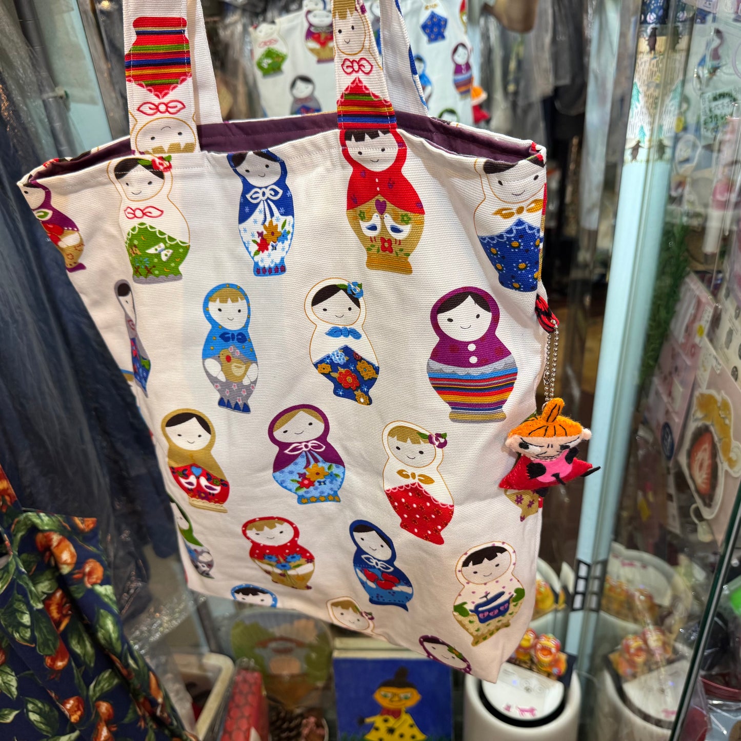 Handmade Dolls Prints Tote Bag
