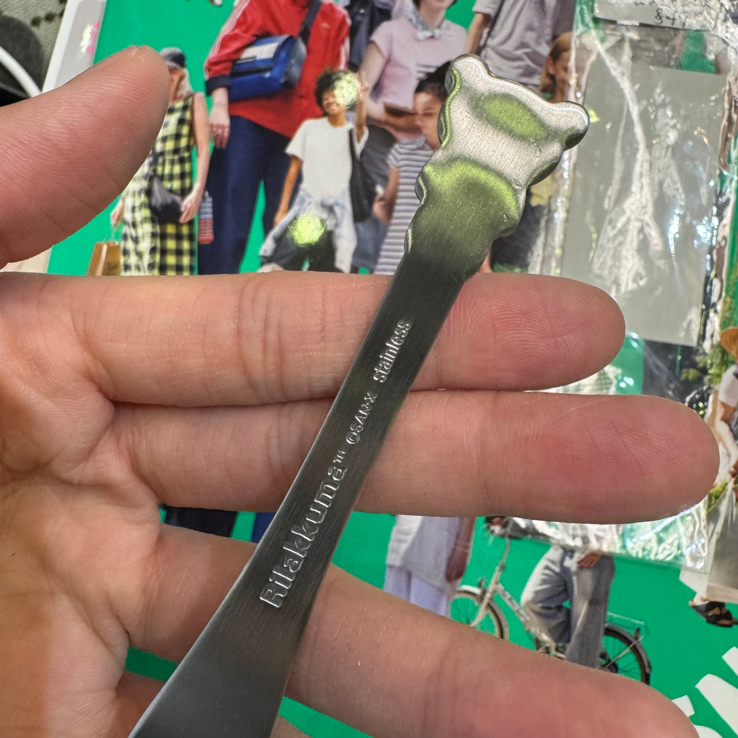 Rilakkuma Stainless Steel Fork, made in Japan