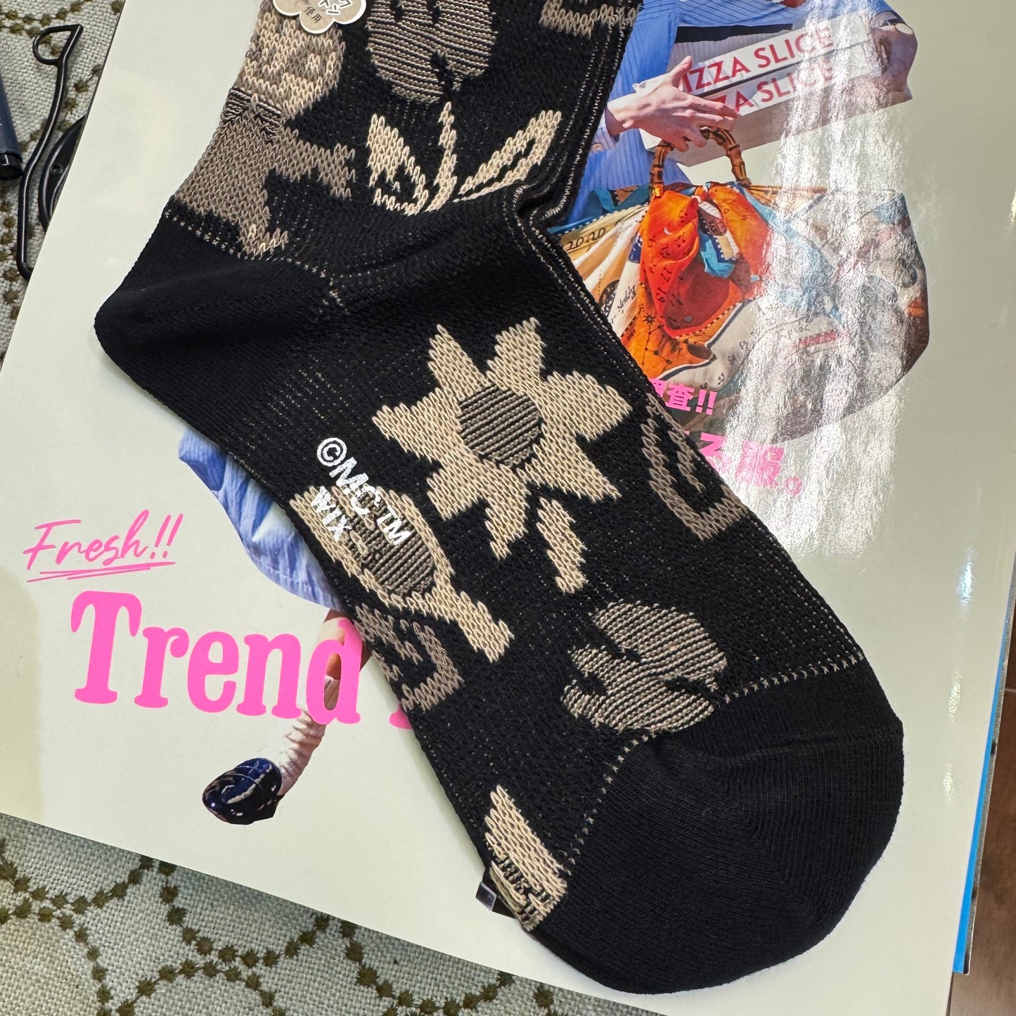 Little My Black Socks, made inn Japan
