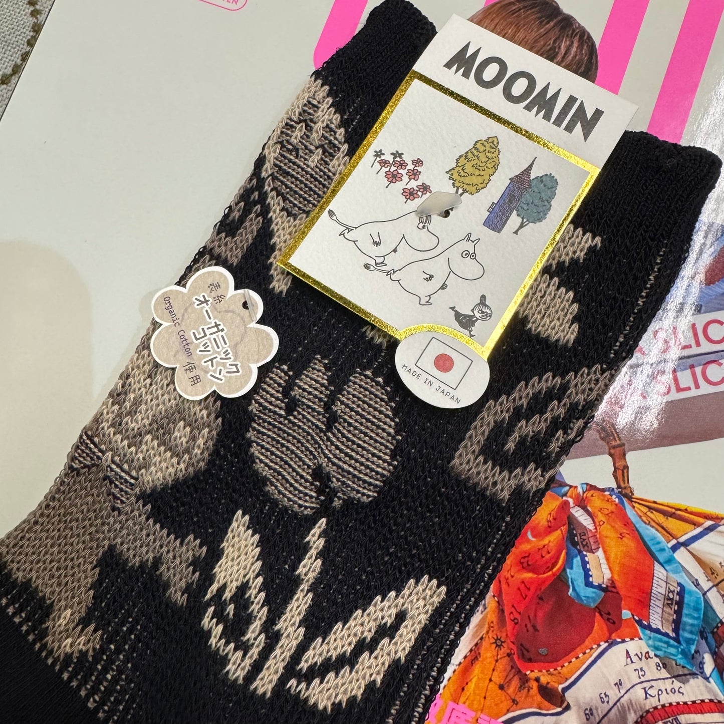 Little My Black Socks, made inn Japan