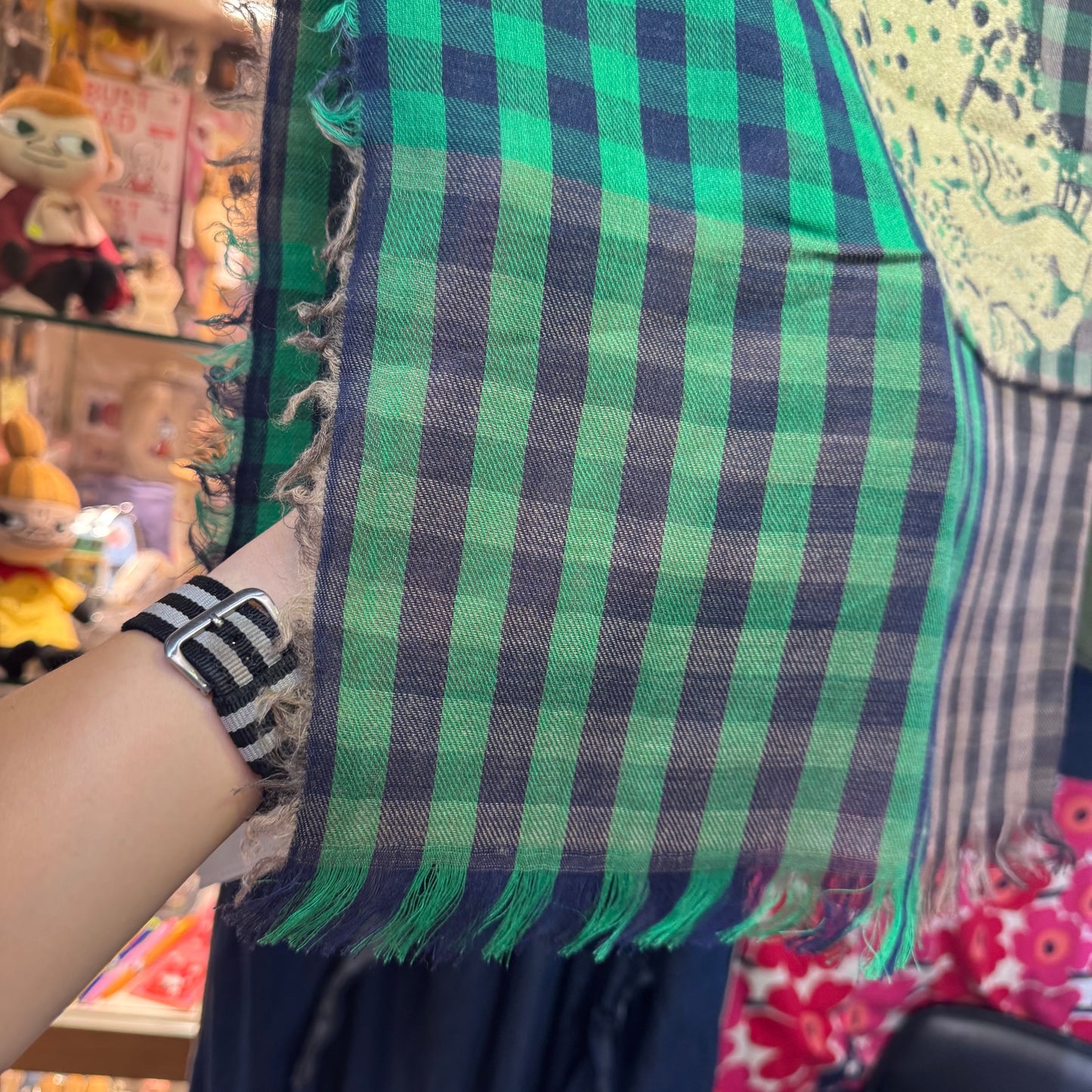 Sale- Kilki Leopard Wool Shawl, 2 Colors, made in India