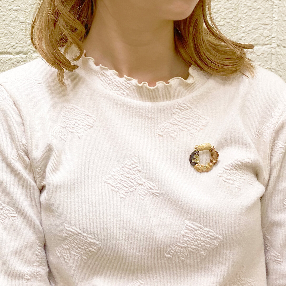 Palnart Poc Dogs Brooch, made in Japan