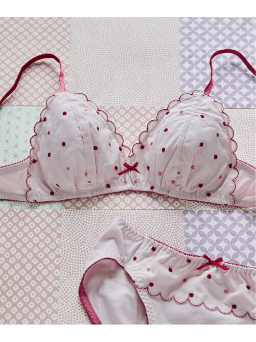 Sale- Une nana cool Daifuku Set (Wireless Bra and Underwear), 2 Colors