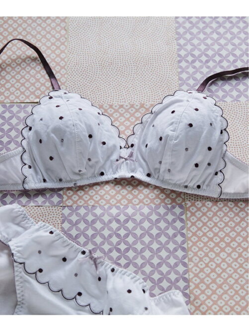 Sale- Une nana cool Daifuku Set (Wireless Bra and Underwear), 2 Colors