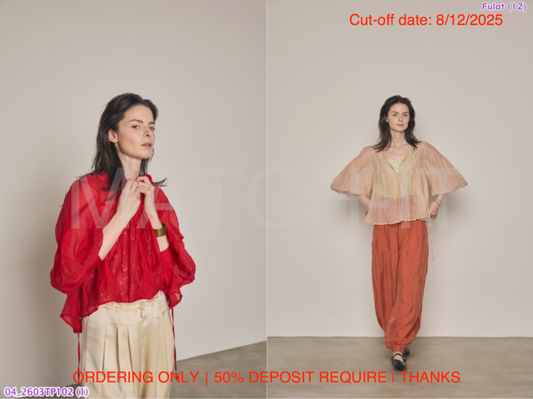 Fulat 2026SS  （截單日期: 8/12/2025）