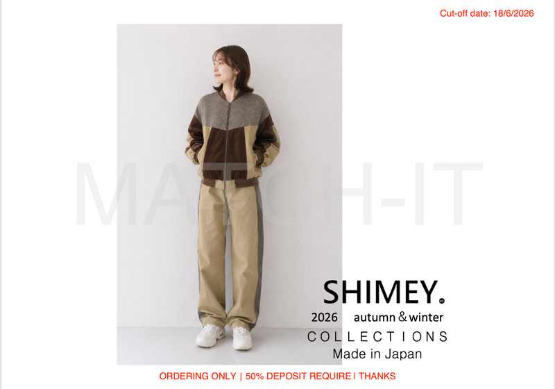 SHIMEY_2026AW_Vol2 (截單日期: 18/6/2026)