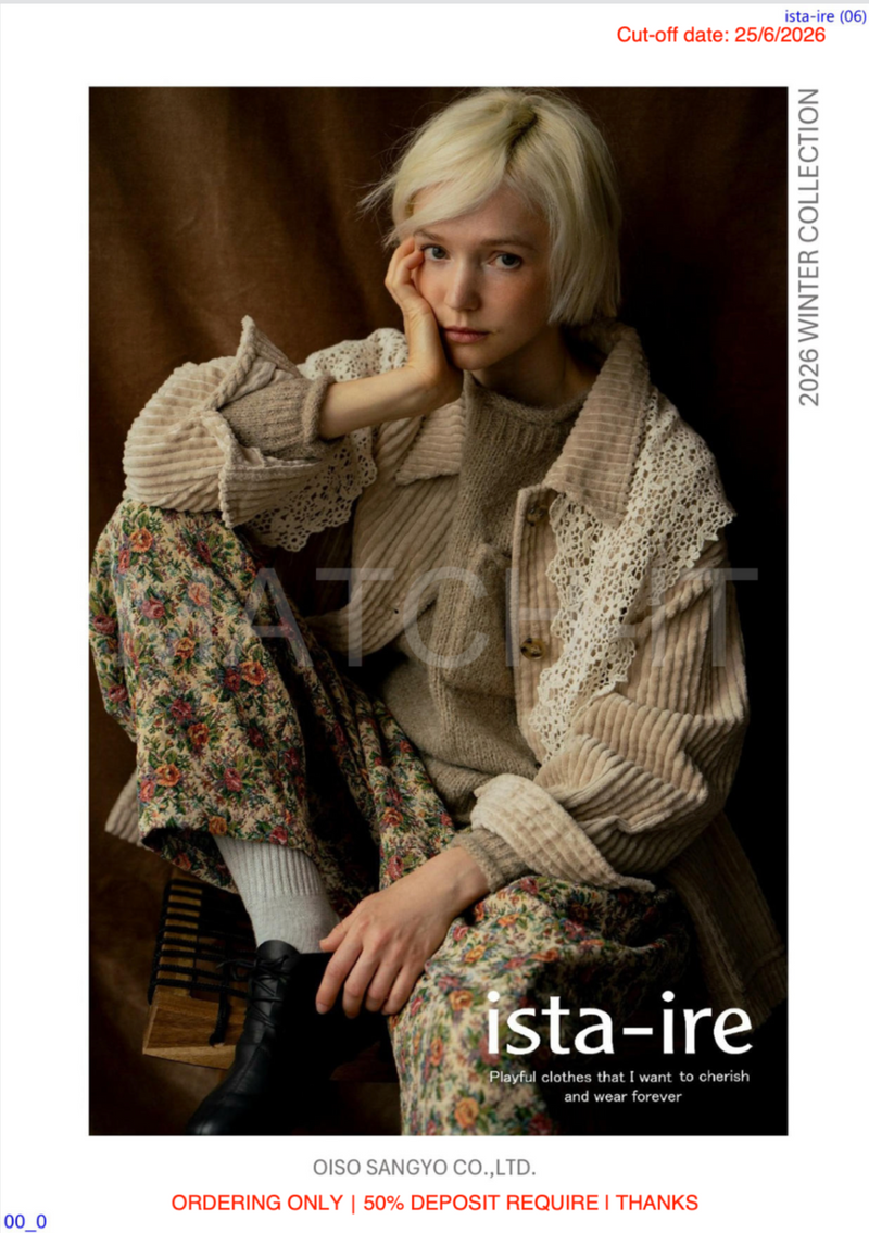 ista-ire Winter2026 (截單日期: 25/6/2026)