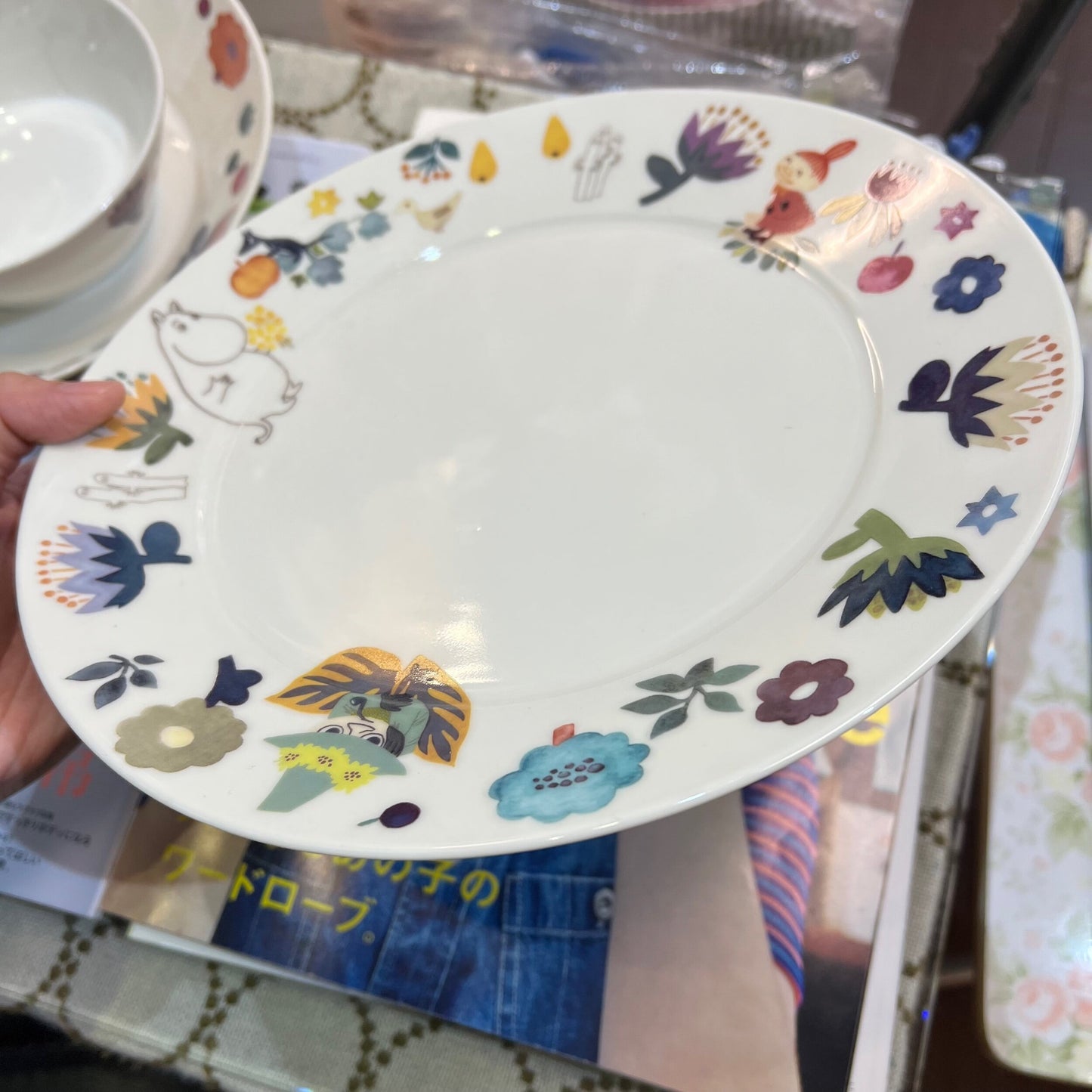 Little My Bowl and Plates, 3 Sizes, made in Japan