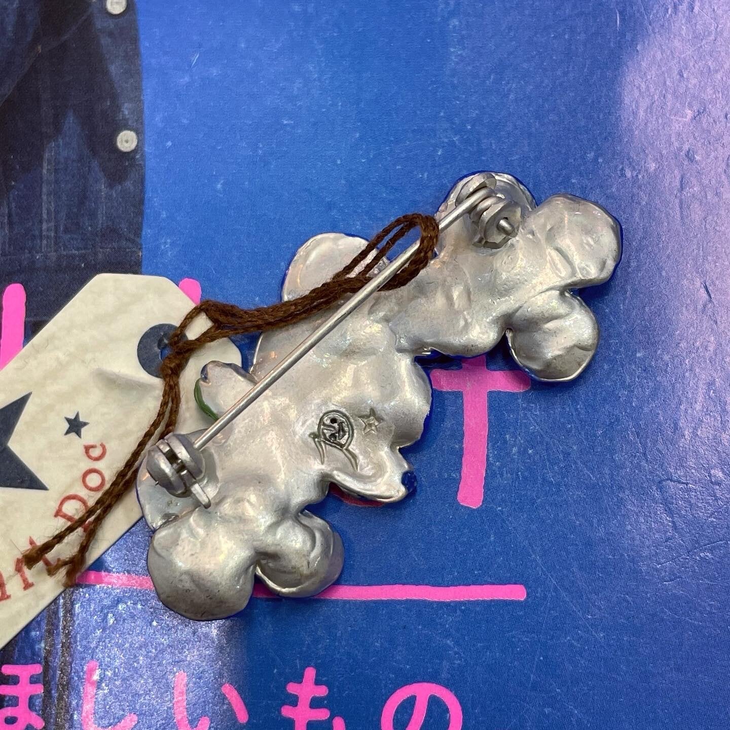 Palnart Poc Flower Brooch, made in Japan