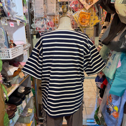 Grand Park Striped T-shirt, 2 Colors, made in Japan