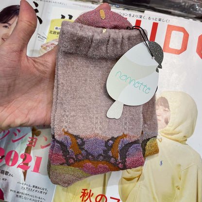 Sale- Nonnette Pink Socks, made in Japan