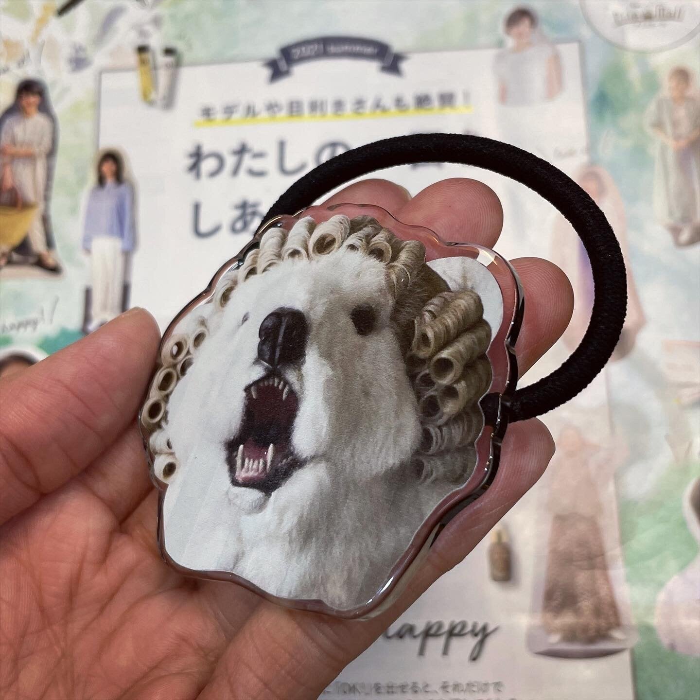 $99 only- bortsprungt Bear Hair Band, made in Japan