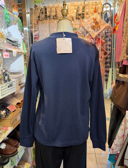 Sale- notorico Navy Sweatshirt