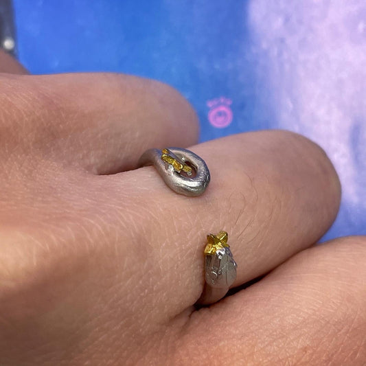 Sale- Palanrt Poc Snake Ring, made in Japan
