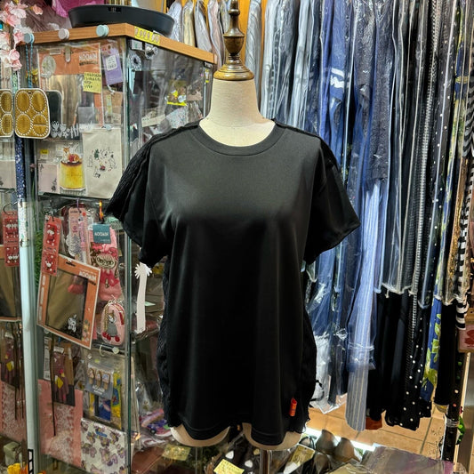 EXTRA20- Rehersall Ruffles T-shirt, 3 Colors, made in Japan