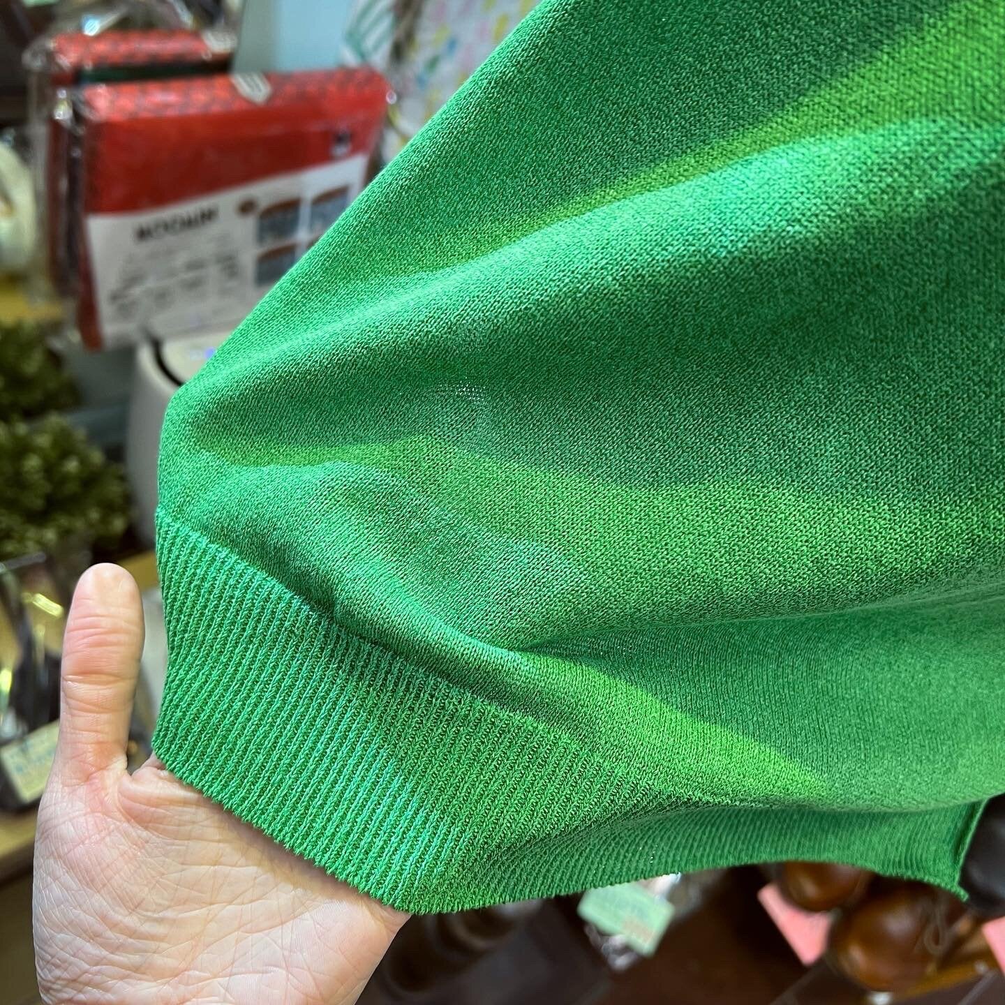 EXTRA20- Hands of Creation Green Vest Top, made in Japan