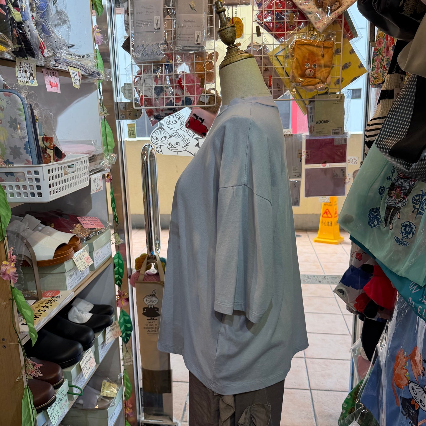 Laiterie Light Blue T-shirt, made in Japan