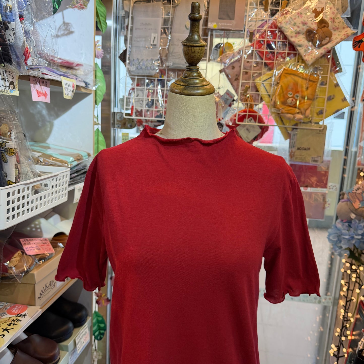 Diaries Frill Collar Cotton Super Soft Blouse,  2 Colors , made in Japan