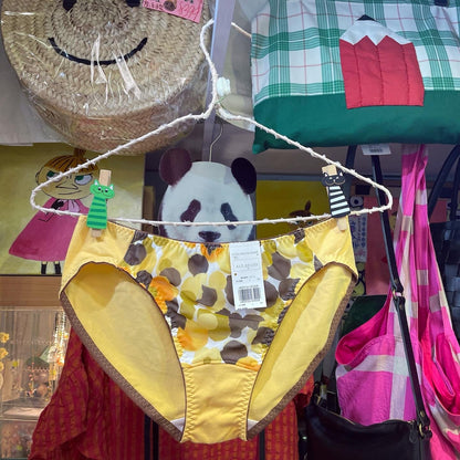 Sale- Une nana cool Cats Print Set (Wireless Bra and Underwear), 2 Colors