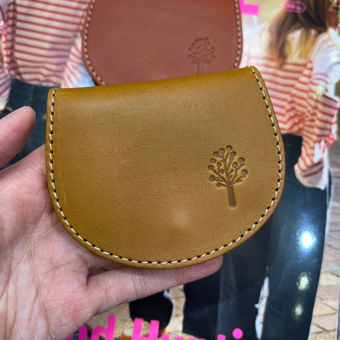 Kanmi Horseshoe Coin Case, 2 Colors, made in Japan