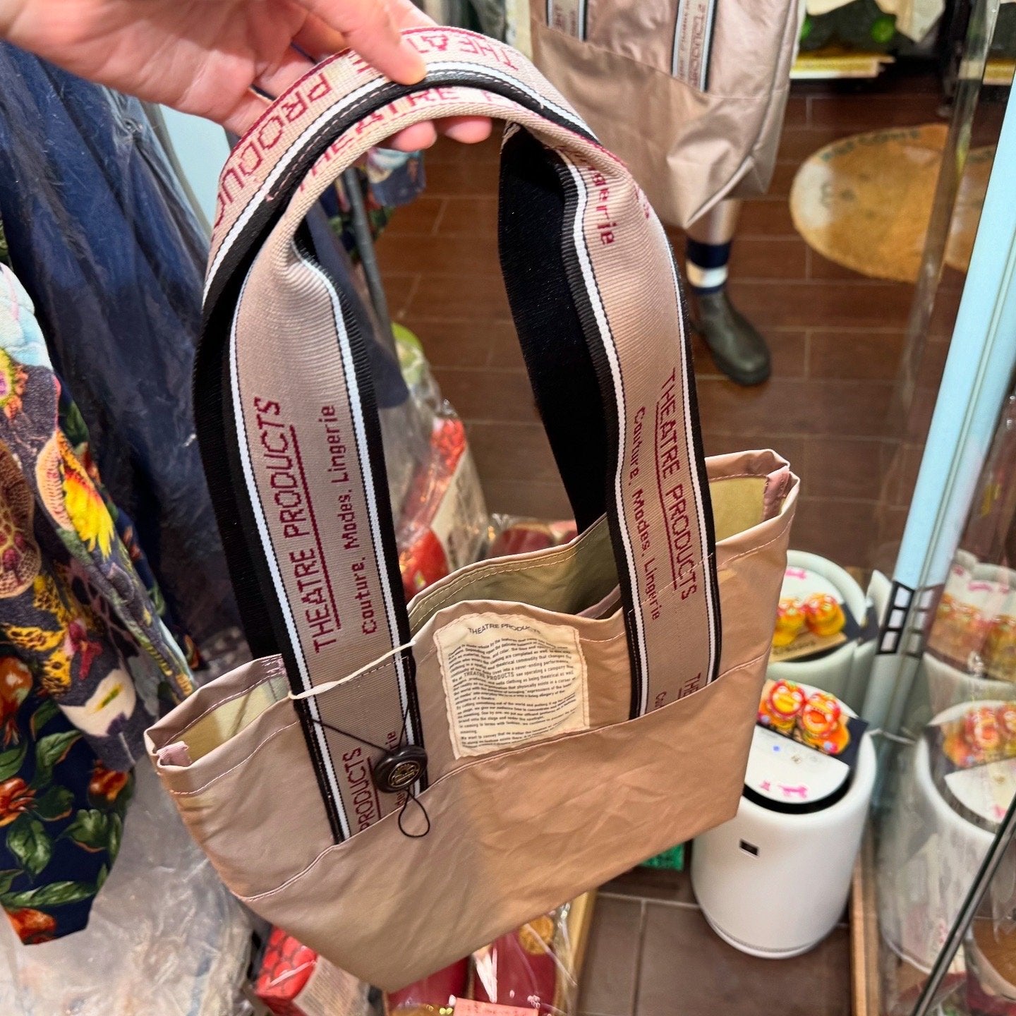 Sale- Theatre Products Nylon Shoulder Nylon Tote Bag, 3 Colors