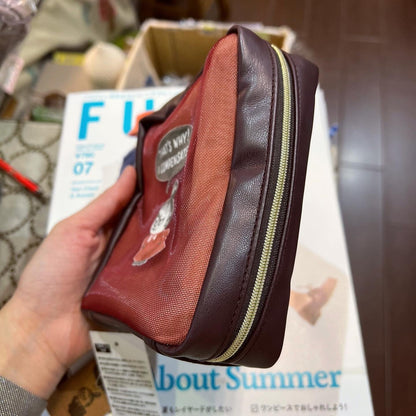 Sale- Little My Square Red Pouch