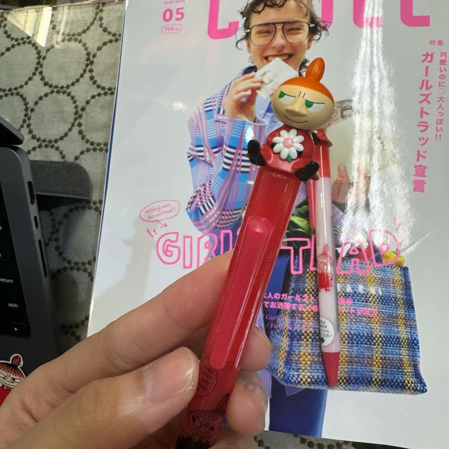 Little My Pen and Pencil, made in Japan