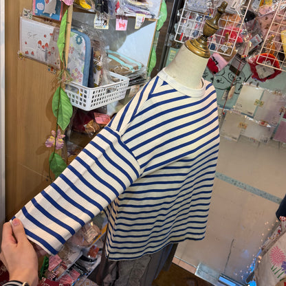 Days Striped T-shirt, 3 Colors, made in Japan